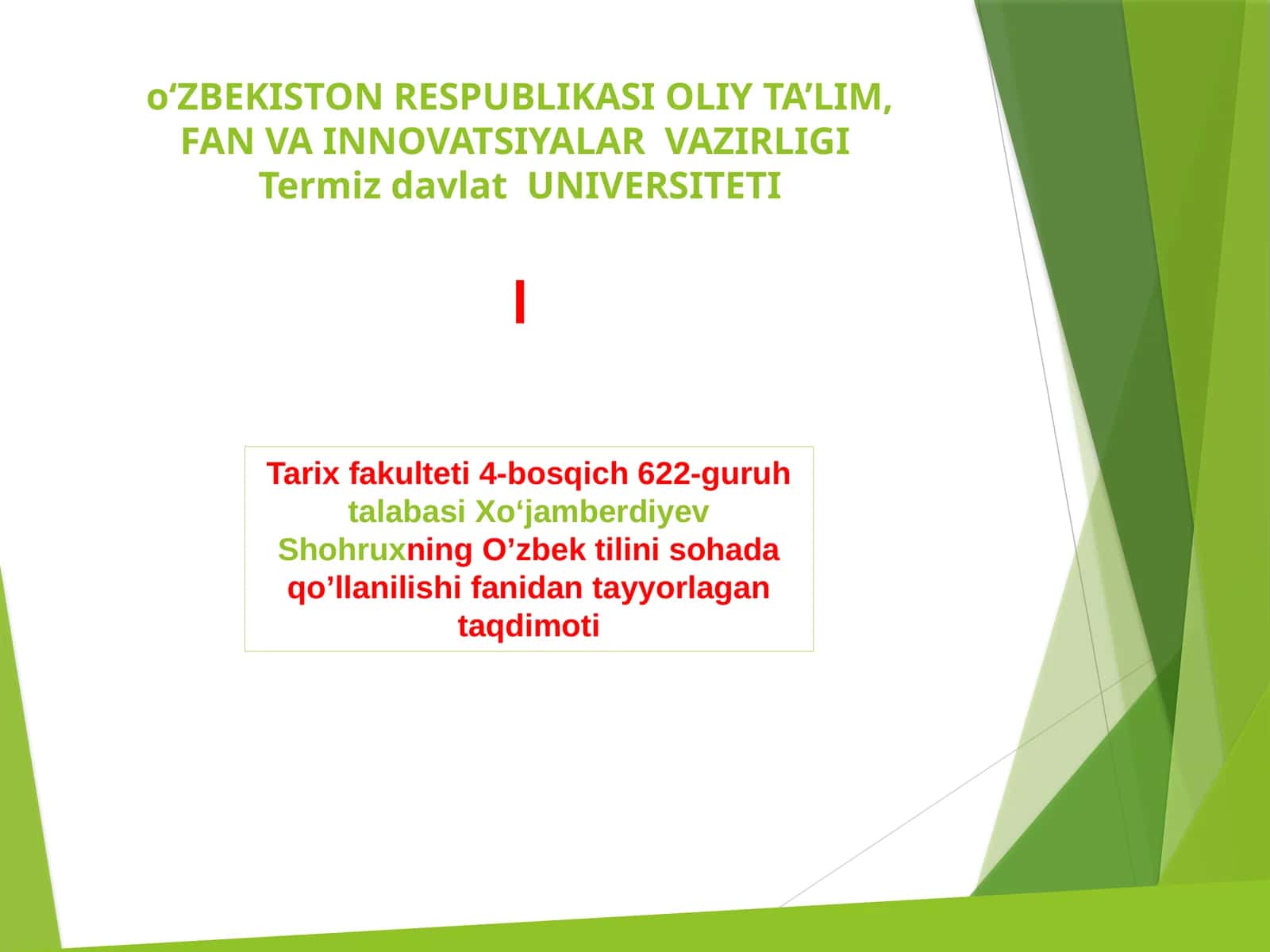 Rasmiy-idoraviy uslub va va uning uslubiy xususiyatlari 1