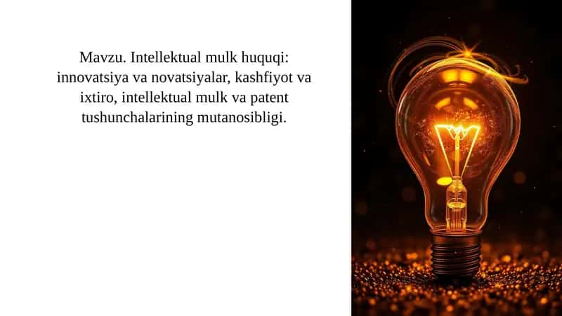 Intellektual mulkhuquqi 1