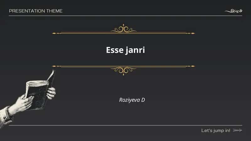 Esse janri 1