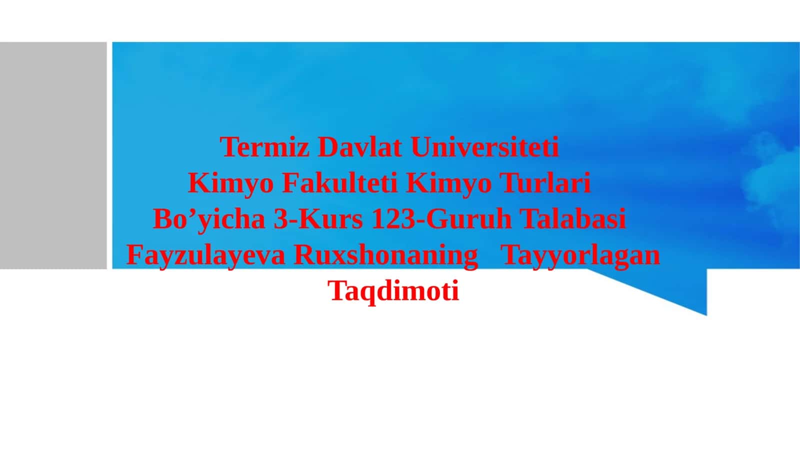 Yuqorimolekulyar Birikmalar 1