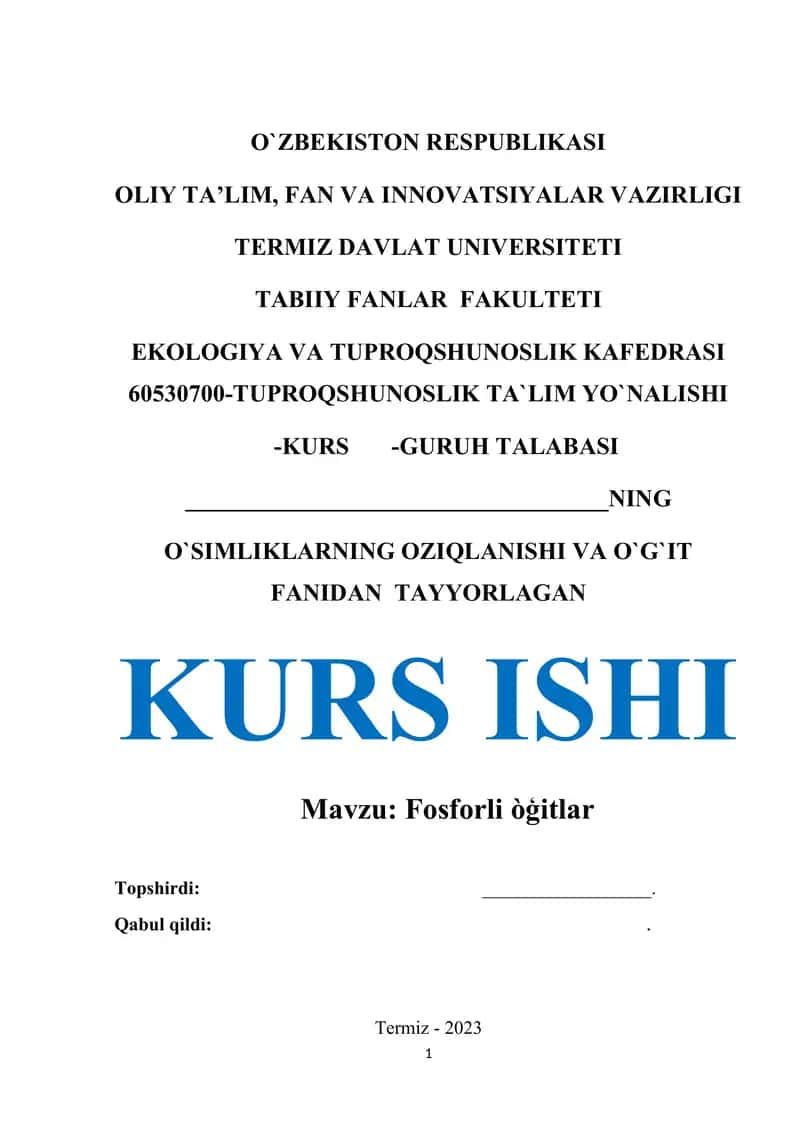 Fosforli òģitlar 1