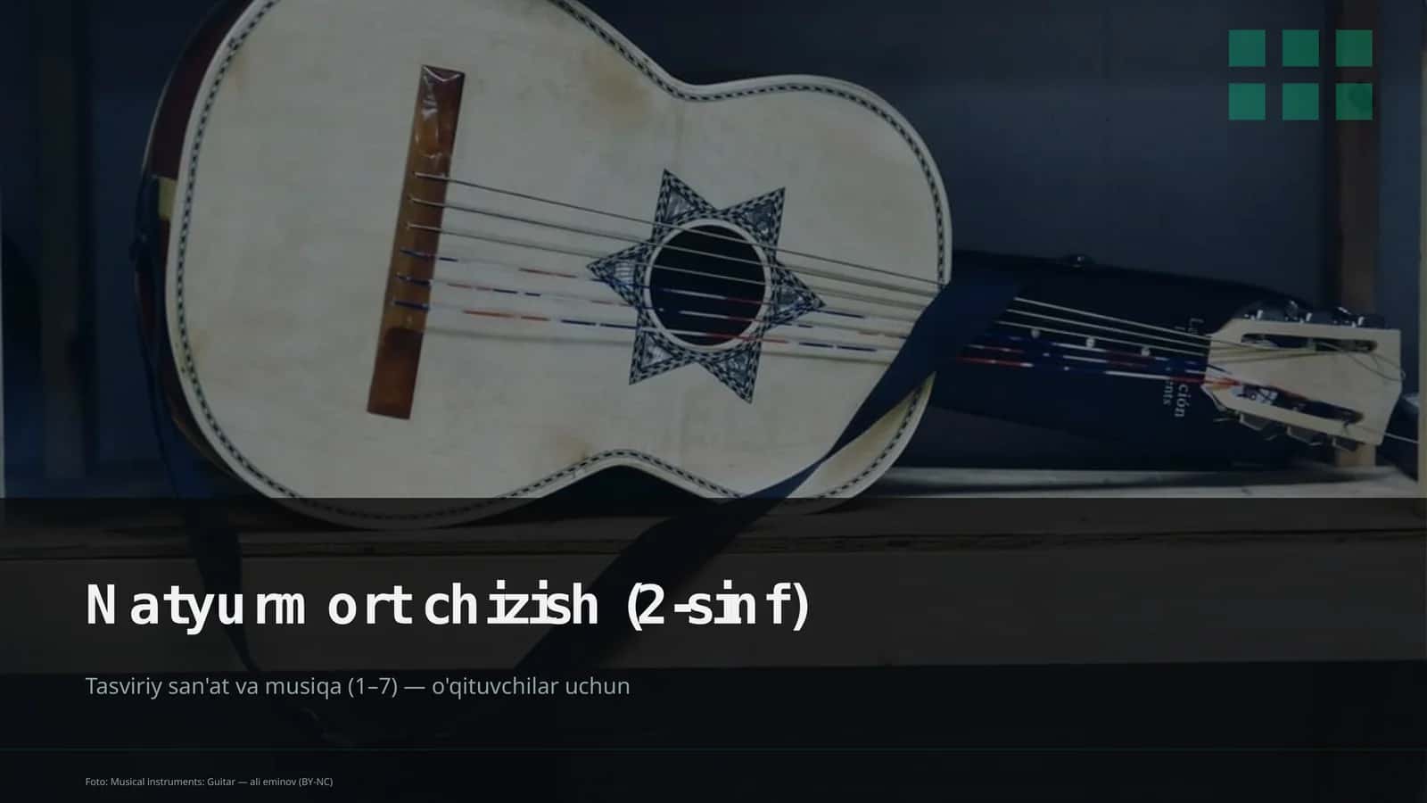 Natyurmort chizish (2-sinf) 1