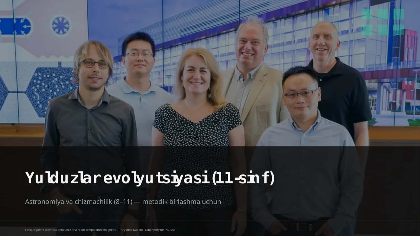 Yulduzlar evolyutsiyasi (11-sinf) 1