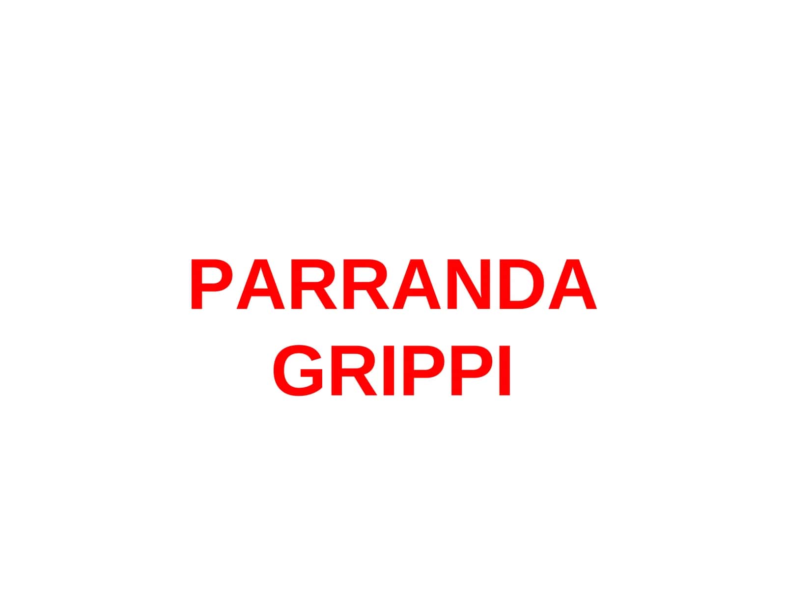 PARRANDA GRIPPI 1