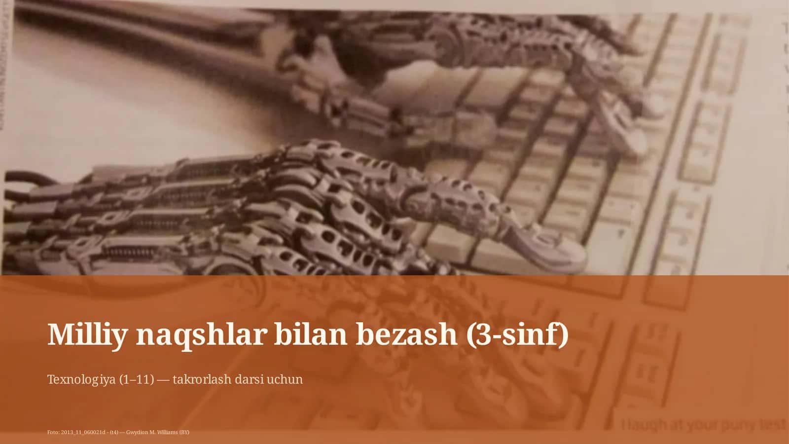 Milliy naqshlar bilan bezash (3-sinf) 1