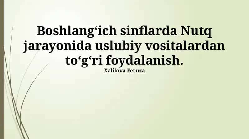 Dramatizatsiya va rollarni oʻynash 1