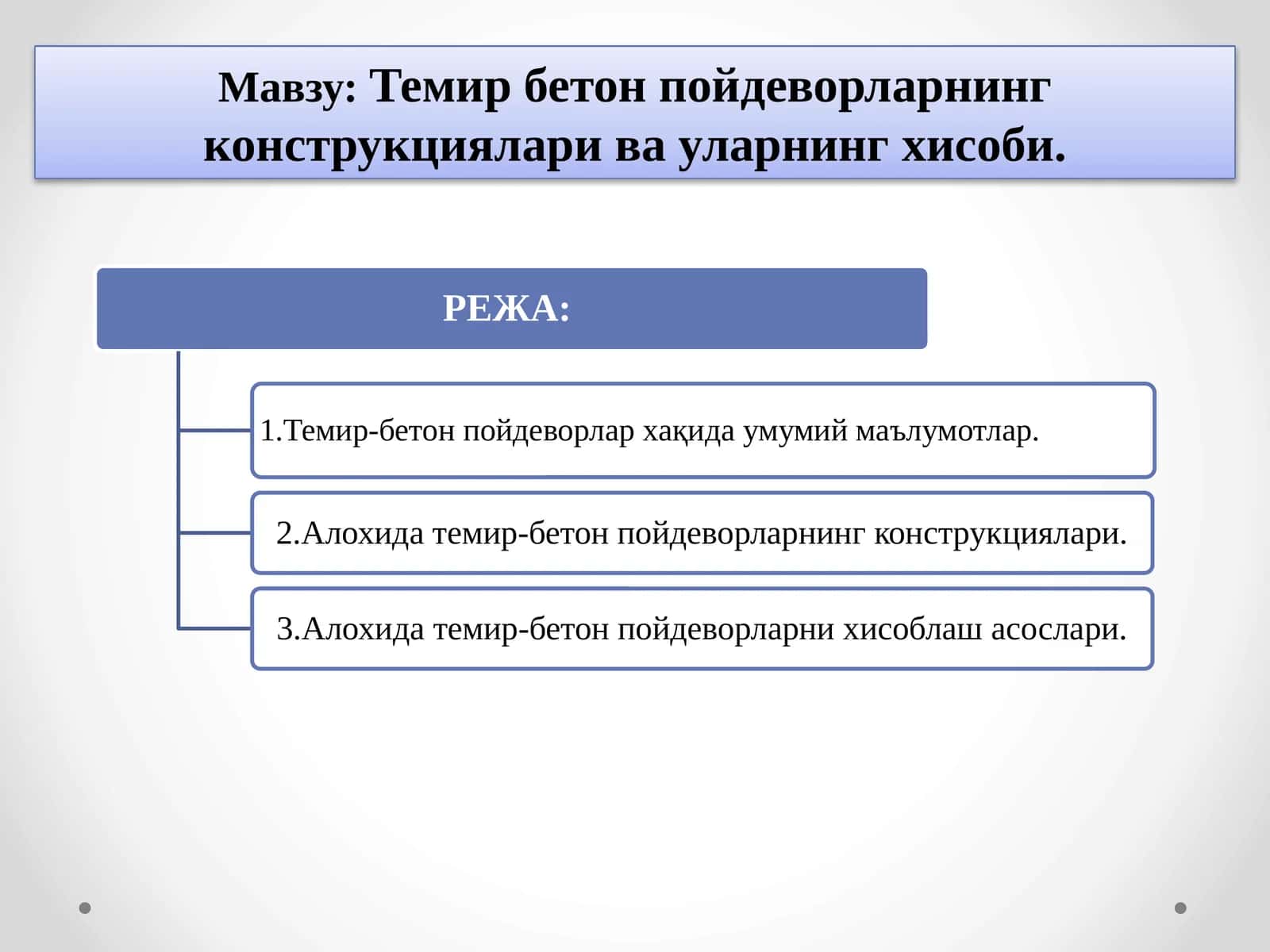 Пойдеворлар Ҳақида Умумий Маълумотлар 1