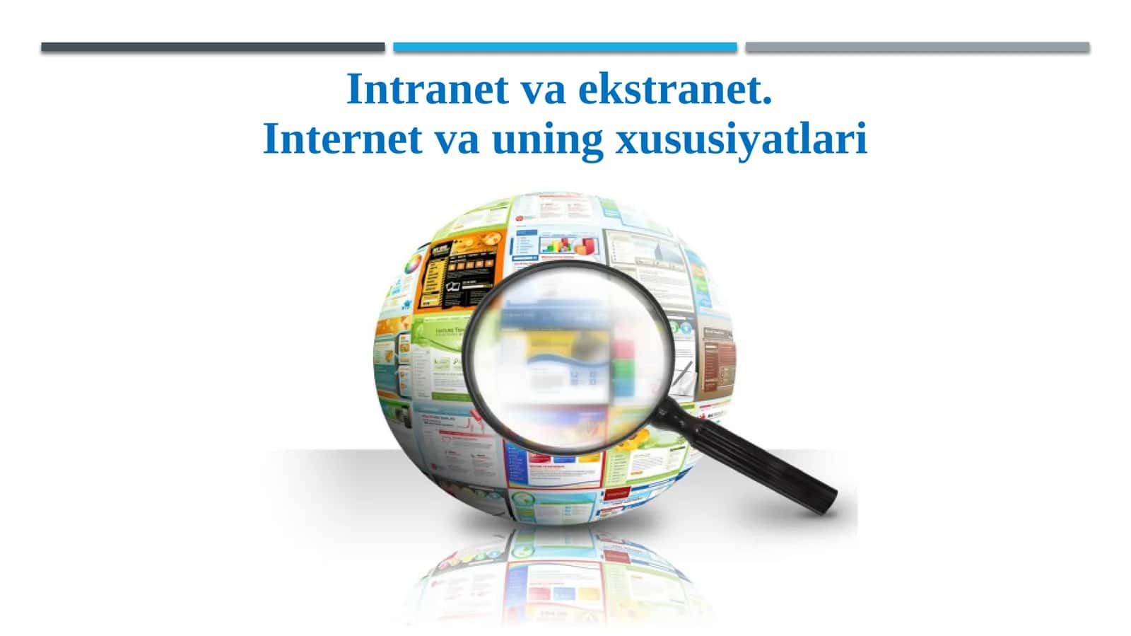 Intranet va ekstranet 1
