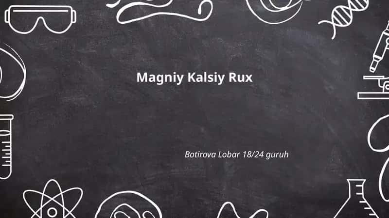 Magniy Kalsiy Rux 1