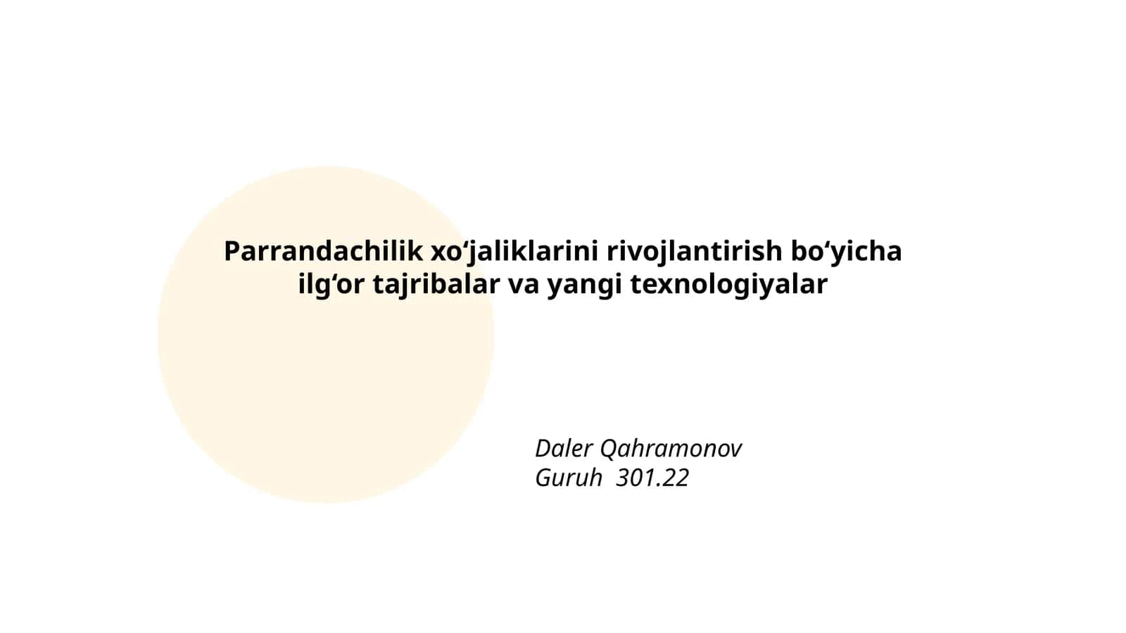 Parrandachilik agroklasterlari 1