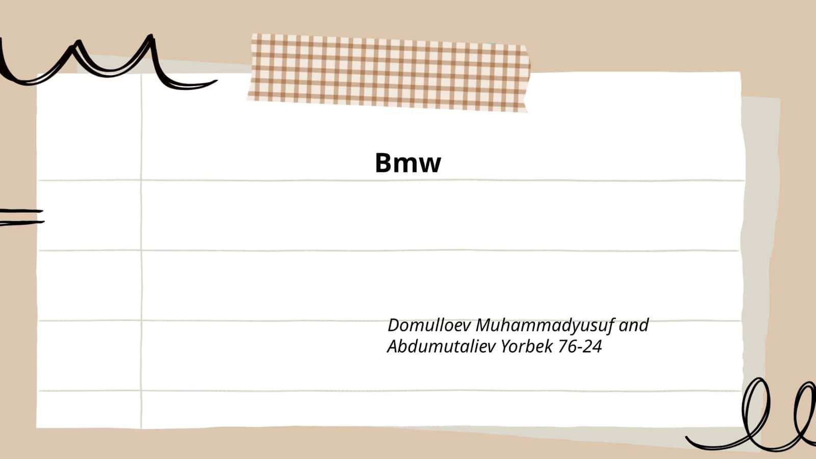 BMW 1