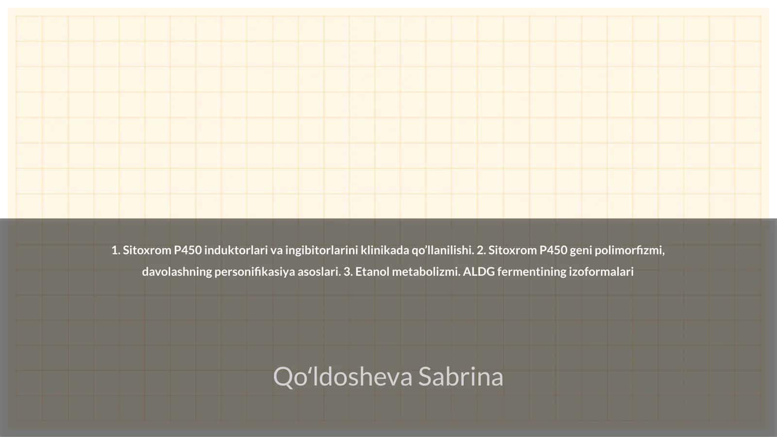 Sitoxrom P450 Induktorlari va Ingibitorlari 1