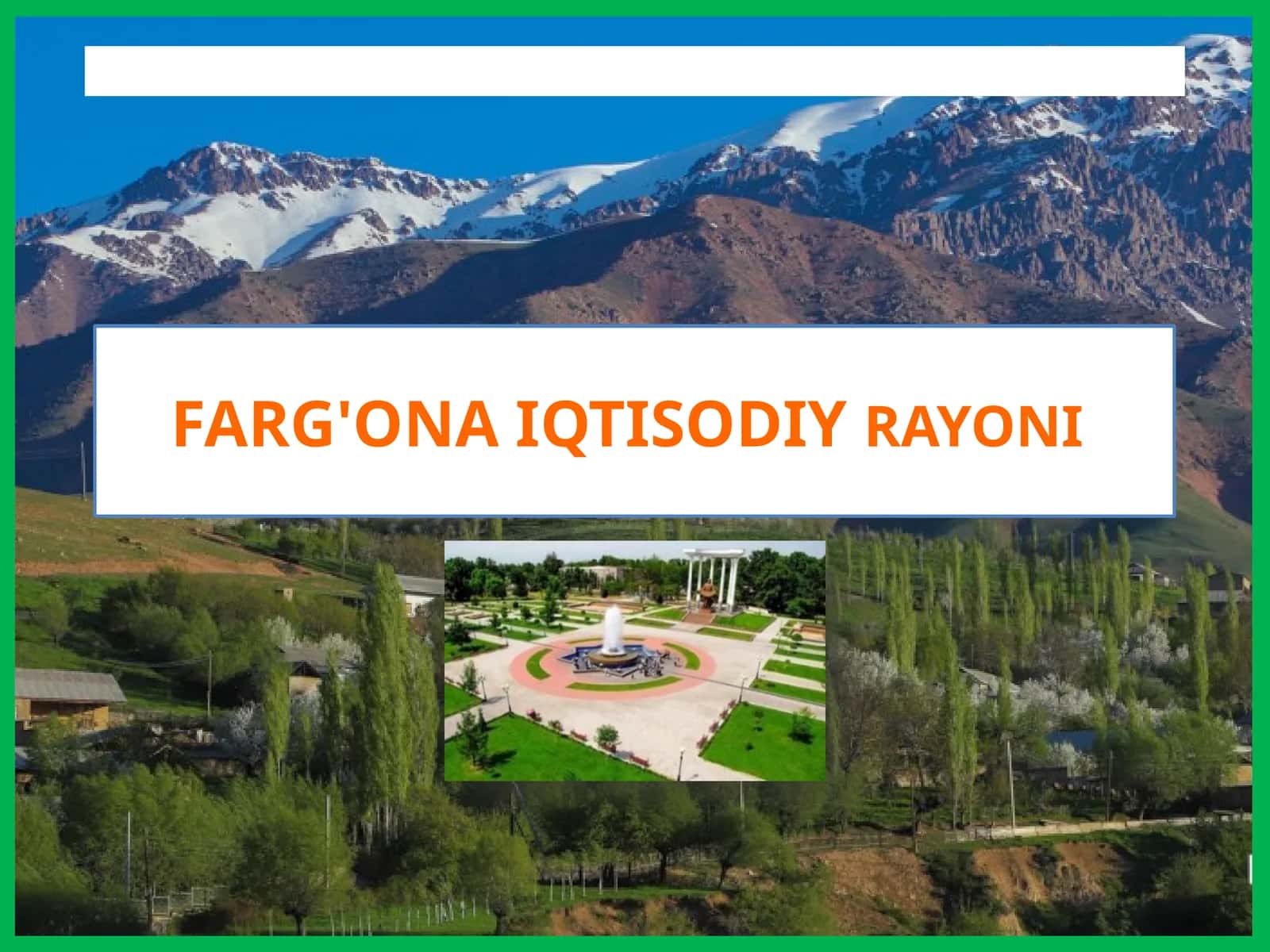 FARG'ONA IQTISODIY RAYONI 1