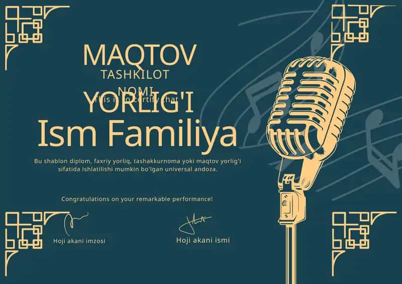MAQTOV YORLIG'I 1