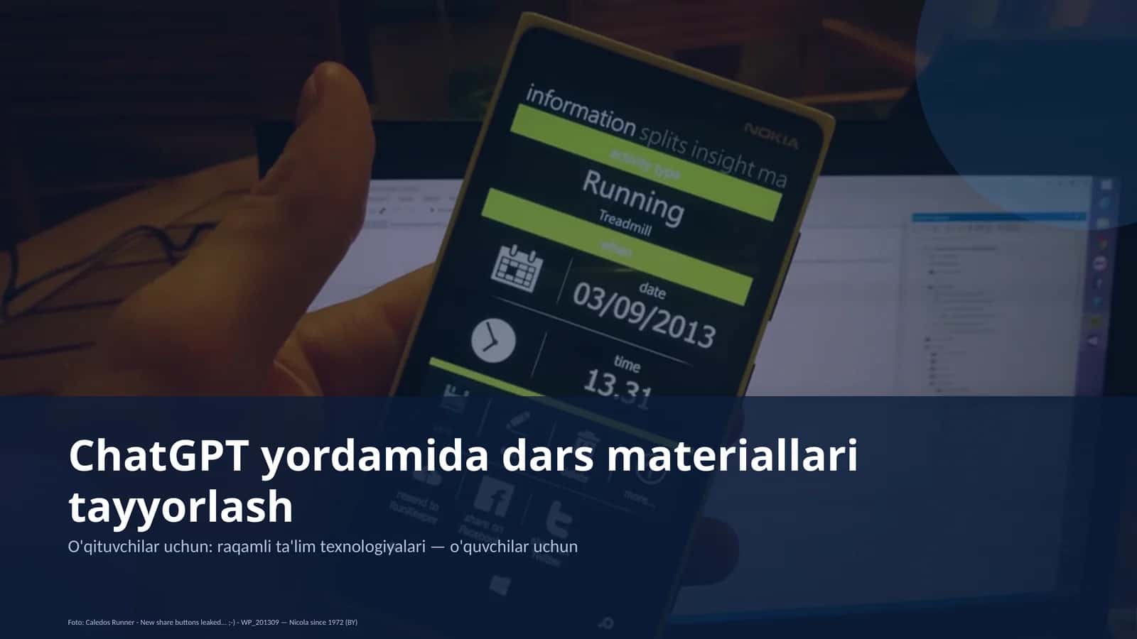 Dars materiallari tayyorlash 1