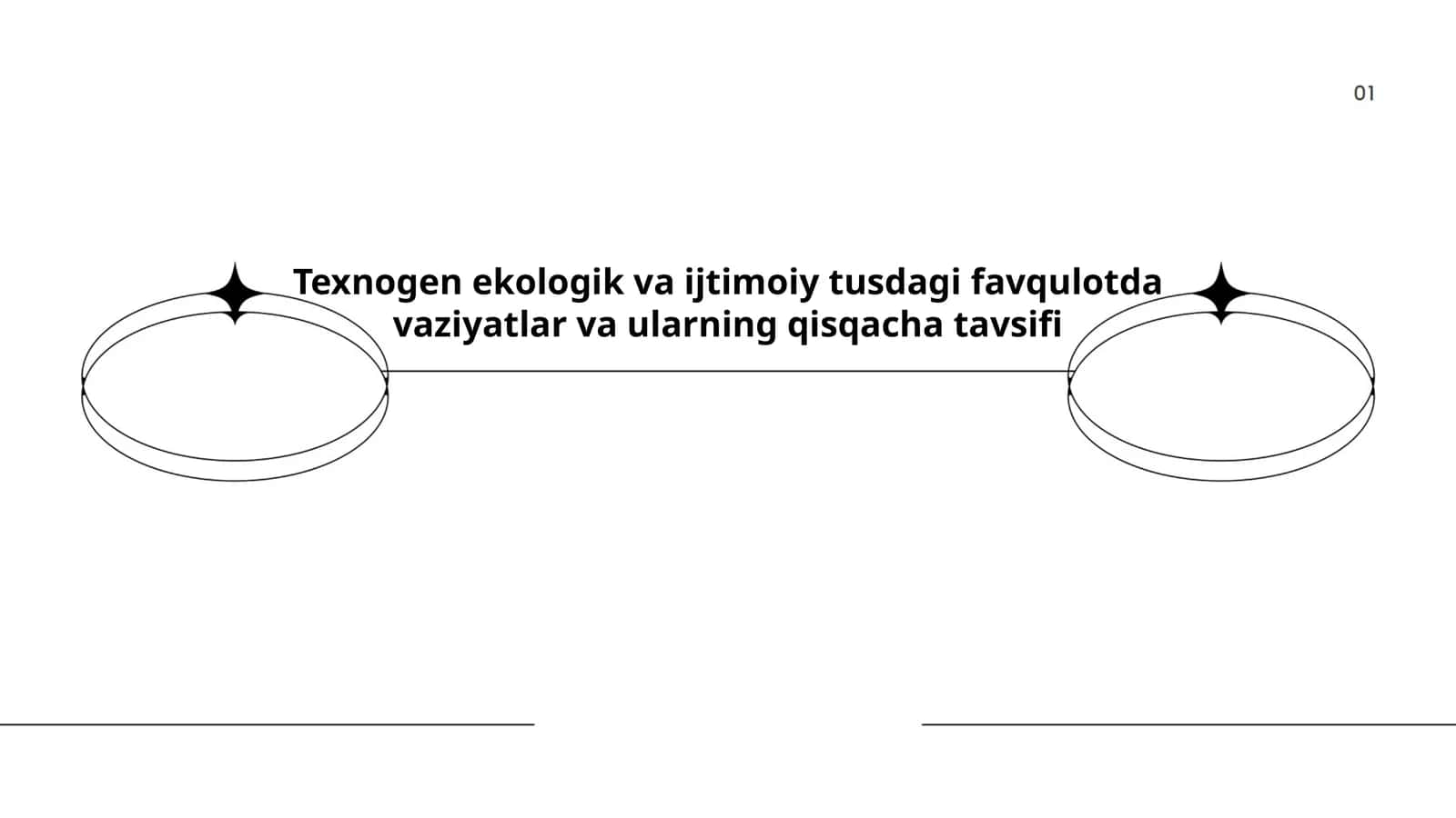 Texnogen ekologik va ijtimoiy tusdagi favqulotda vaziyatlar va ularning qisqacha tavsifi 1