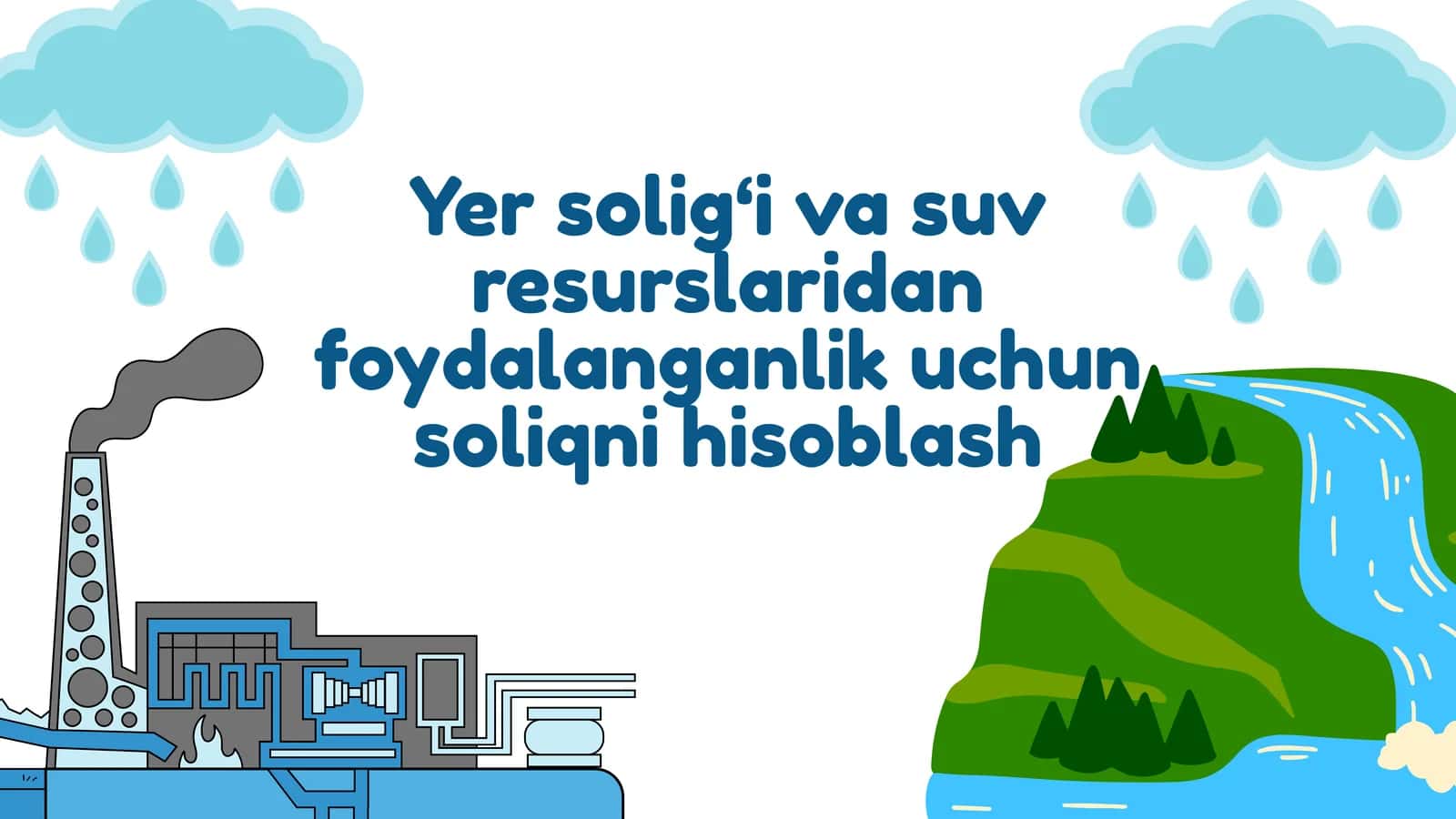Yer solig‘i va suv resurslaridan foydalanganlik uchun soliqni hisoblash 1