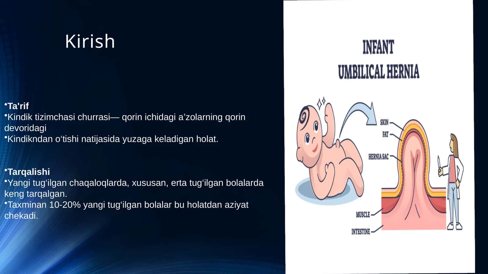 Kindik tizimchasi churrasi 1