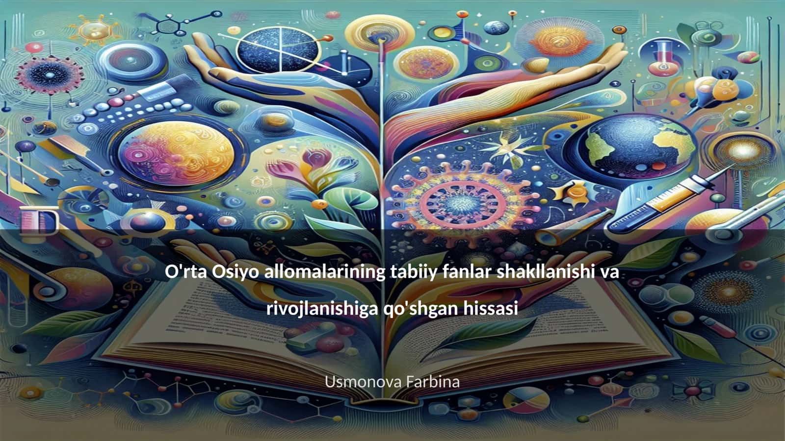 O'rta Osiyodagi tabiiy fanlar tarixi 1