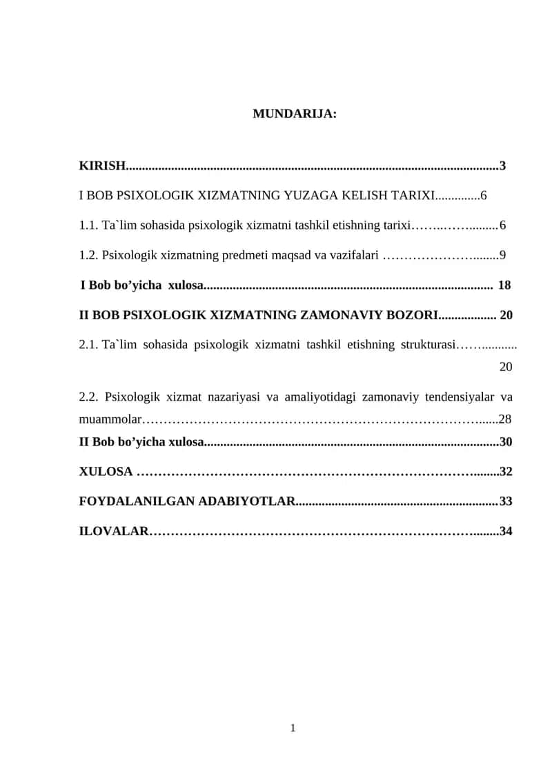 Maktabdagi Psixologik Xizmat 1