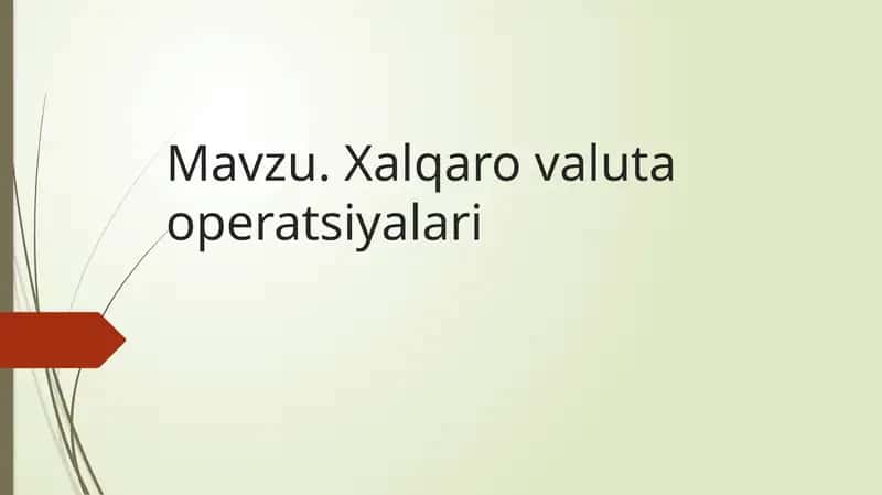 Xalqarovalutaoperatsiyalari 1