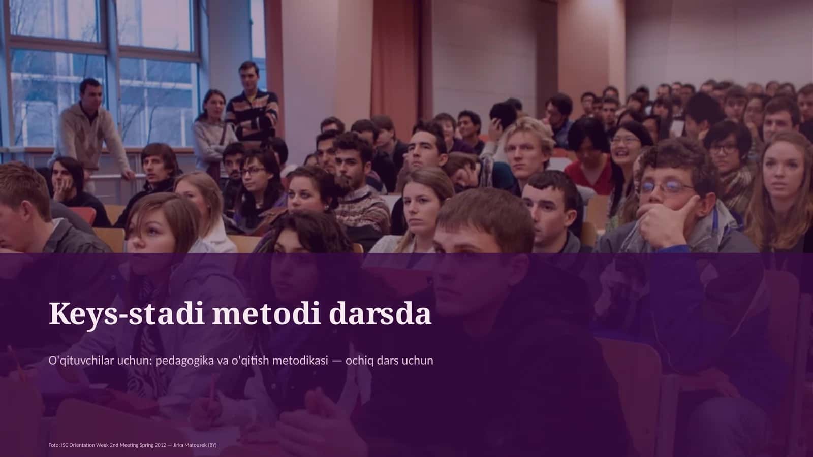 Keys-stadi metodi darsda 1