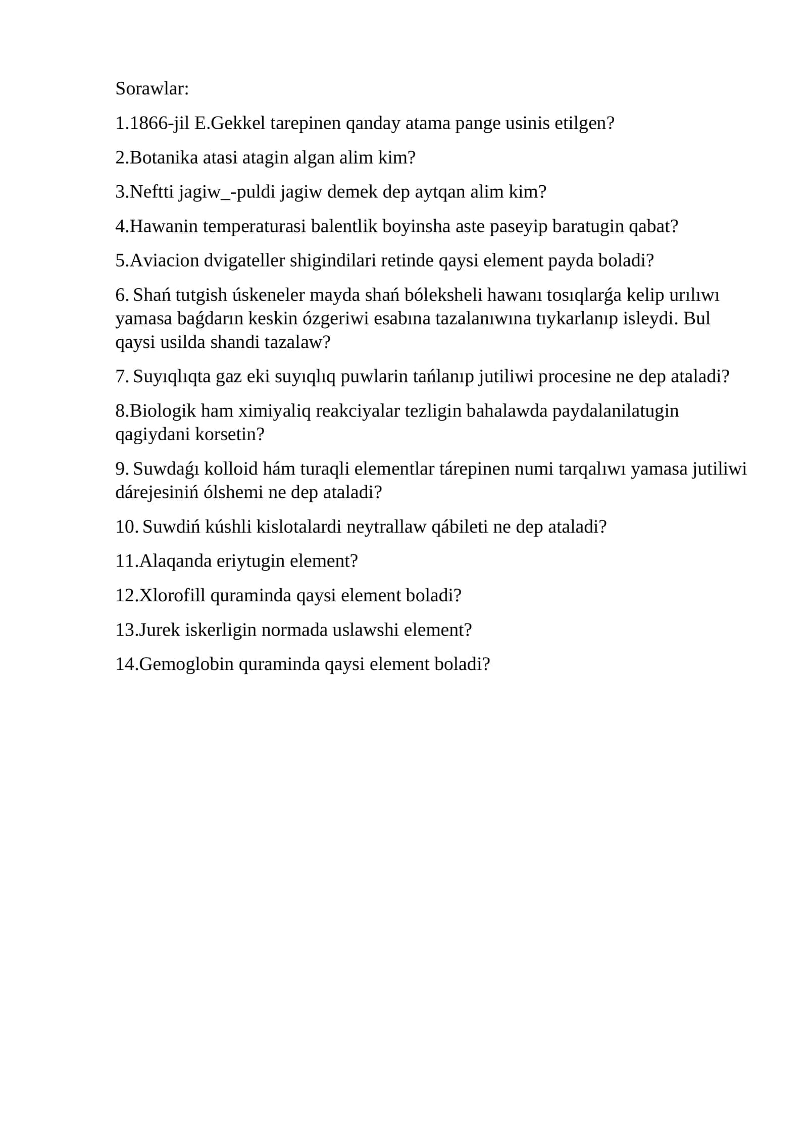 Sorawlar 1