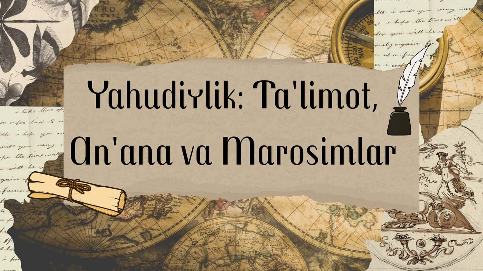 Yahudiylik: Ta'limot, An'anava Marosimlar 1