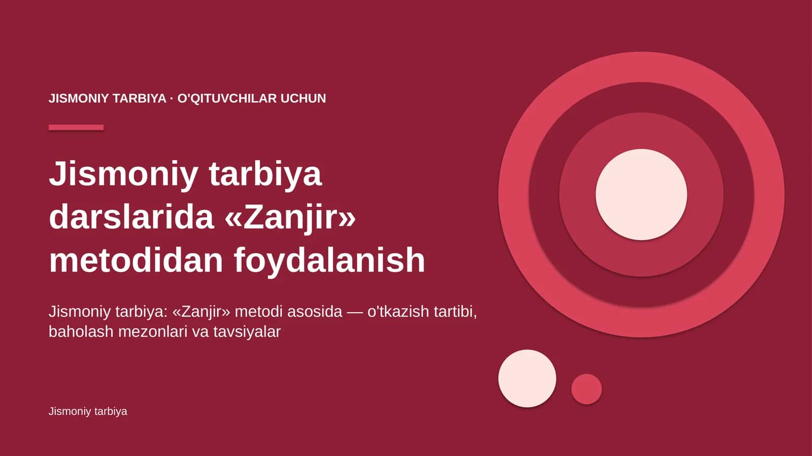 jismoniy tarbiya darslarida zanjir metodidan foydalanish 3684 1