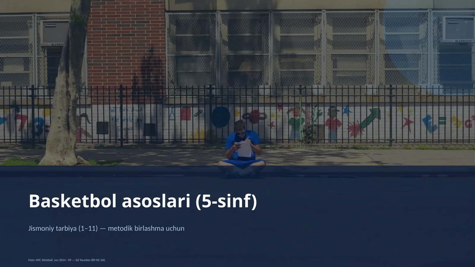 Basketbol asoslari (5-sinf) 1