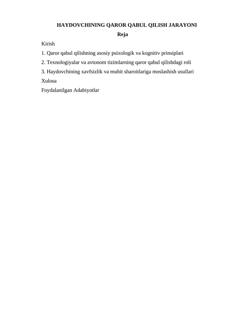 HAYDOVCHINING QAROR QABUL QILISH JARAYONI 1