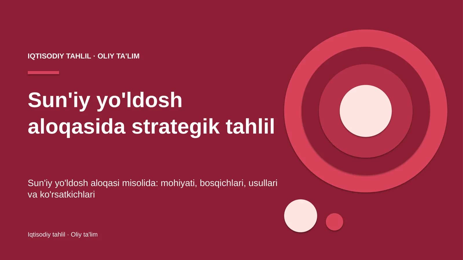 sun'iy yo'ldosh aloqasida strategik tahlil 2424 1