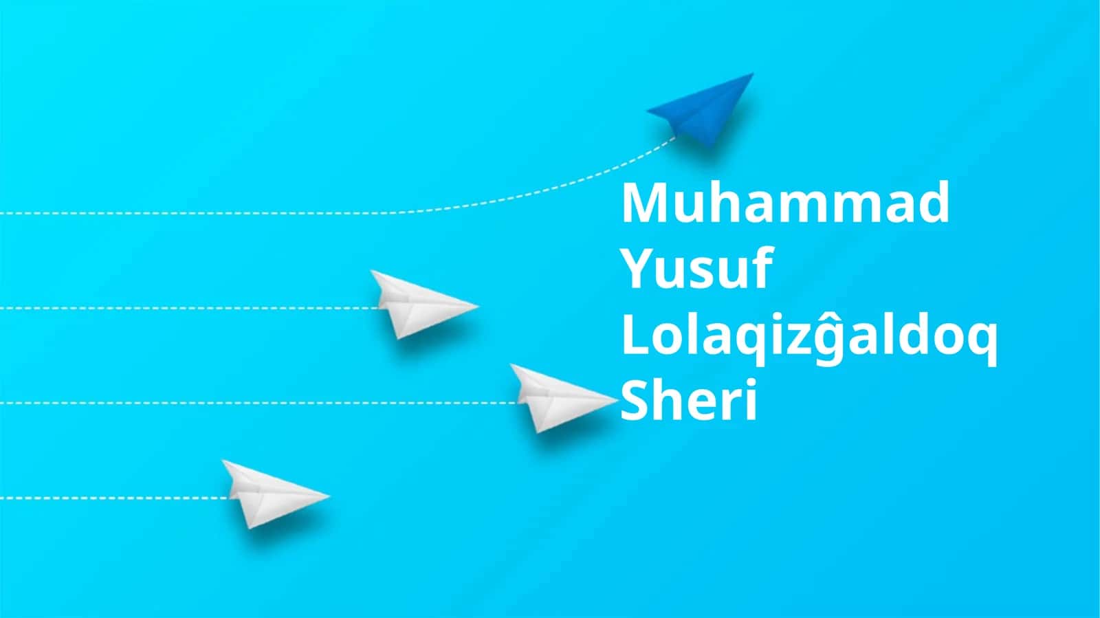 Muhammad Yusuf Lolaqizĝaldoq Sheri 1