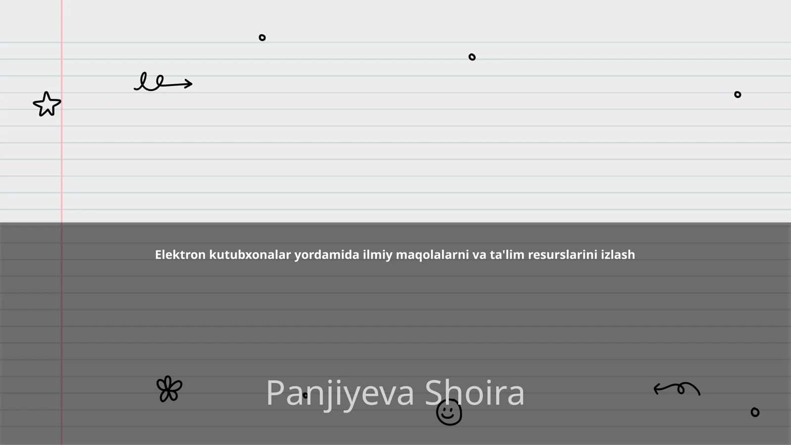 Elektron kutubxonalar yordamida ilmiy maqolalarni va ta'lim resurslarini izlash 1