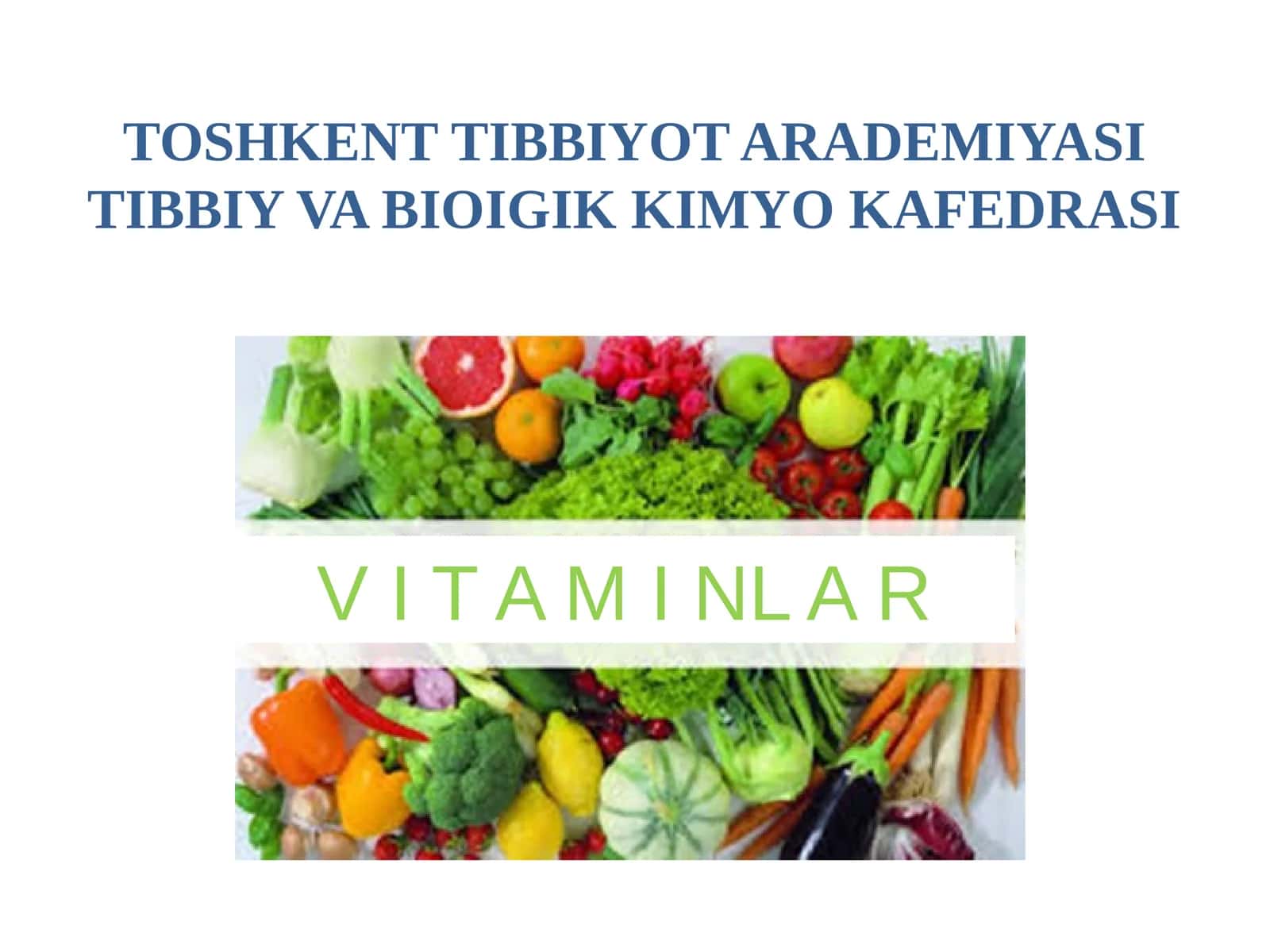 V I T A M I NL A R 1