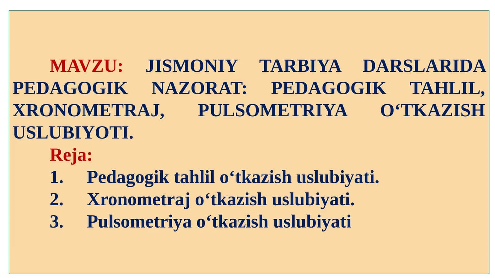JISMONIY TARBIYA DARSLARIDA PEDAGOGIK NAZORAT 1