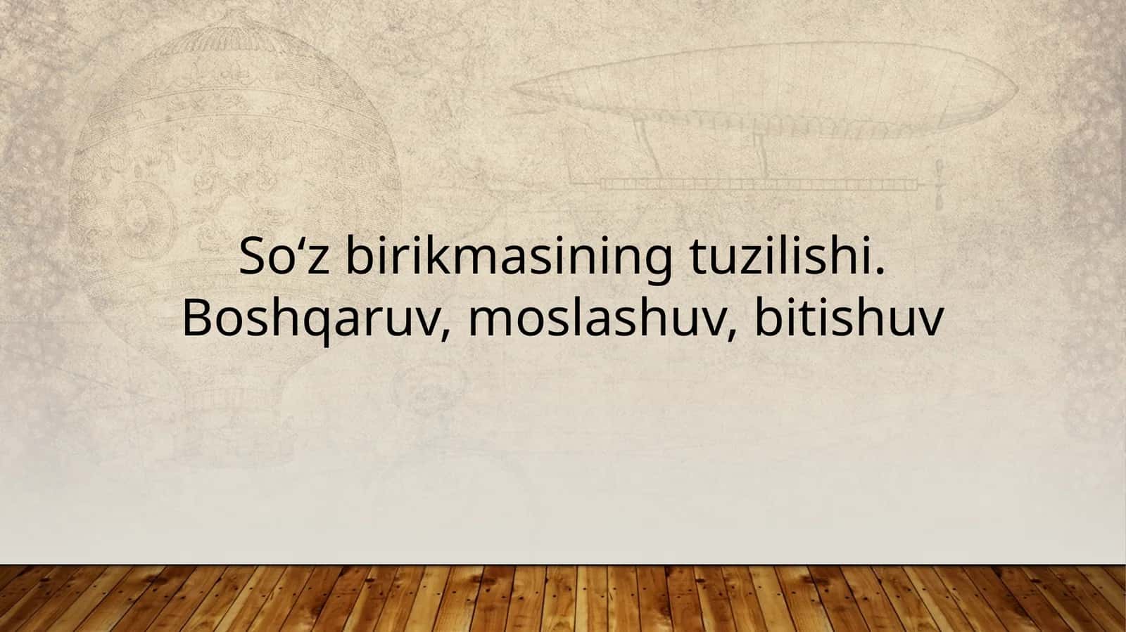 So‘zbirikmasining tuzilishi 1