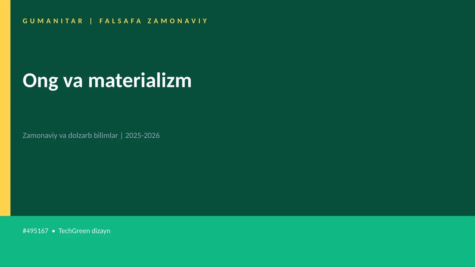 Ong va materializm 1