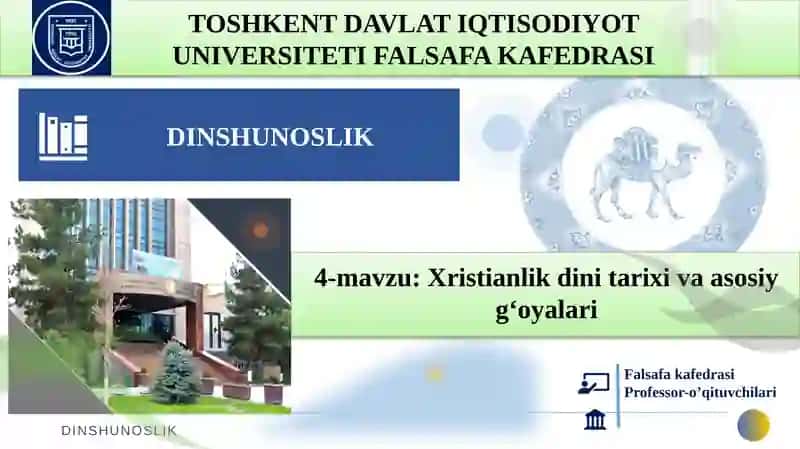 Xristianlikning Paydo Bo‘lishi, Ta’limot va Manbalari