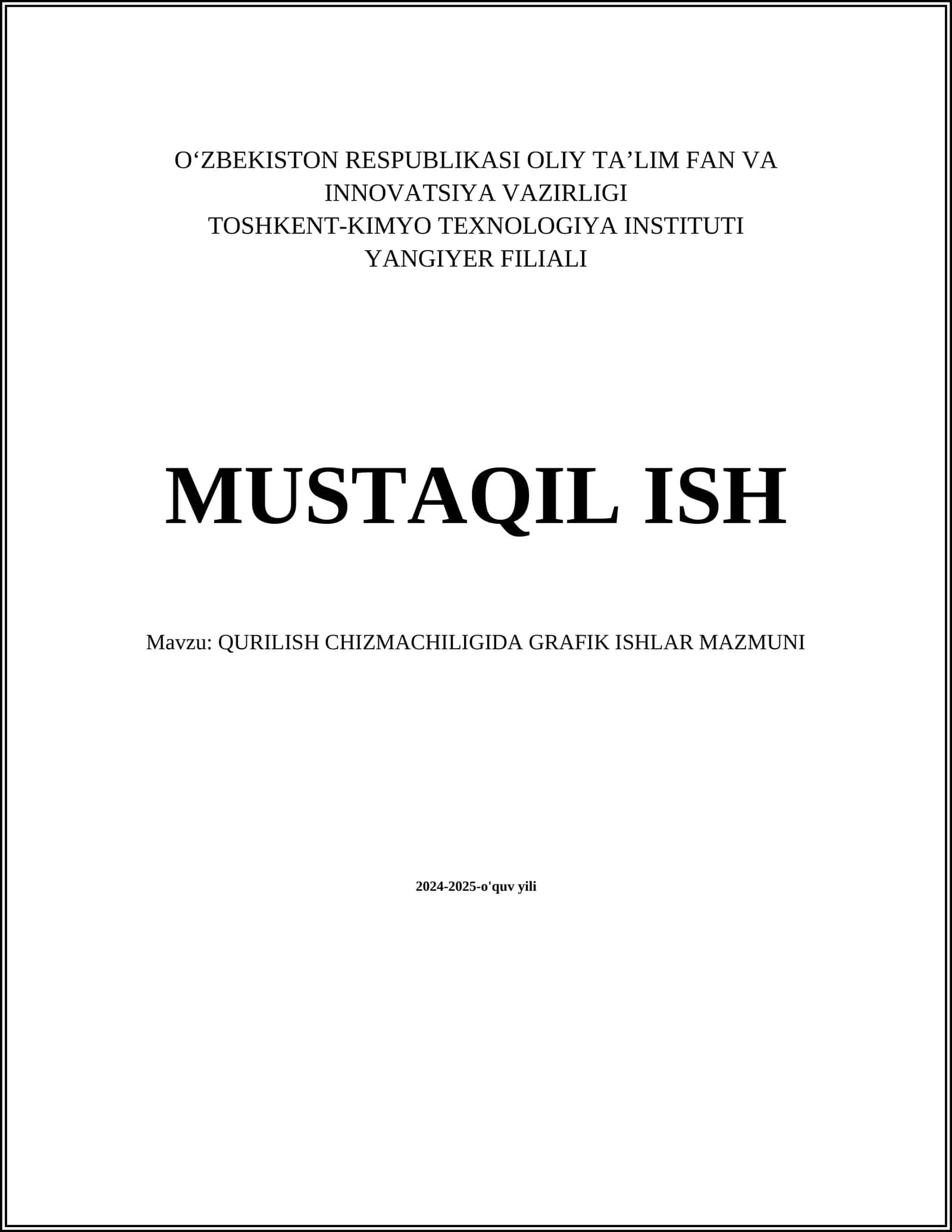 Qurilish chizmachiligida grafik asboblar 1