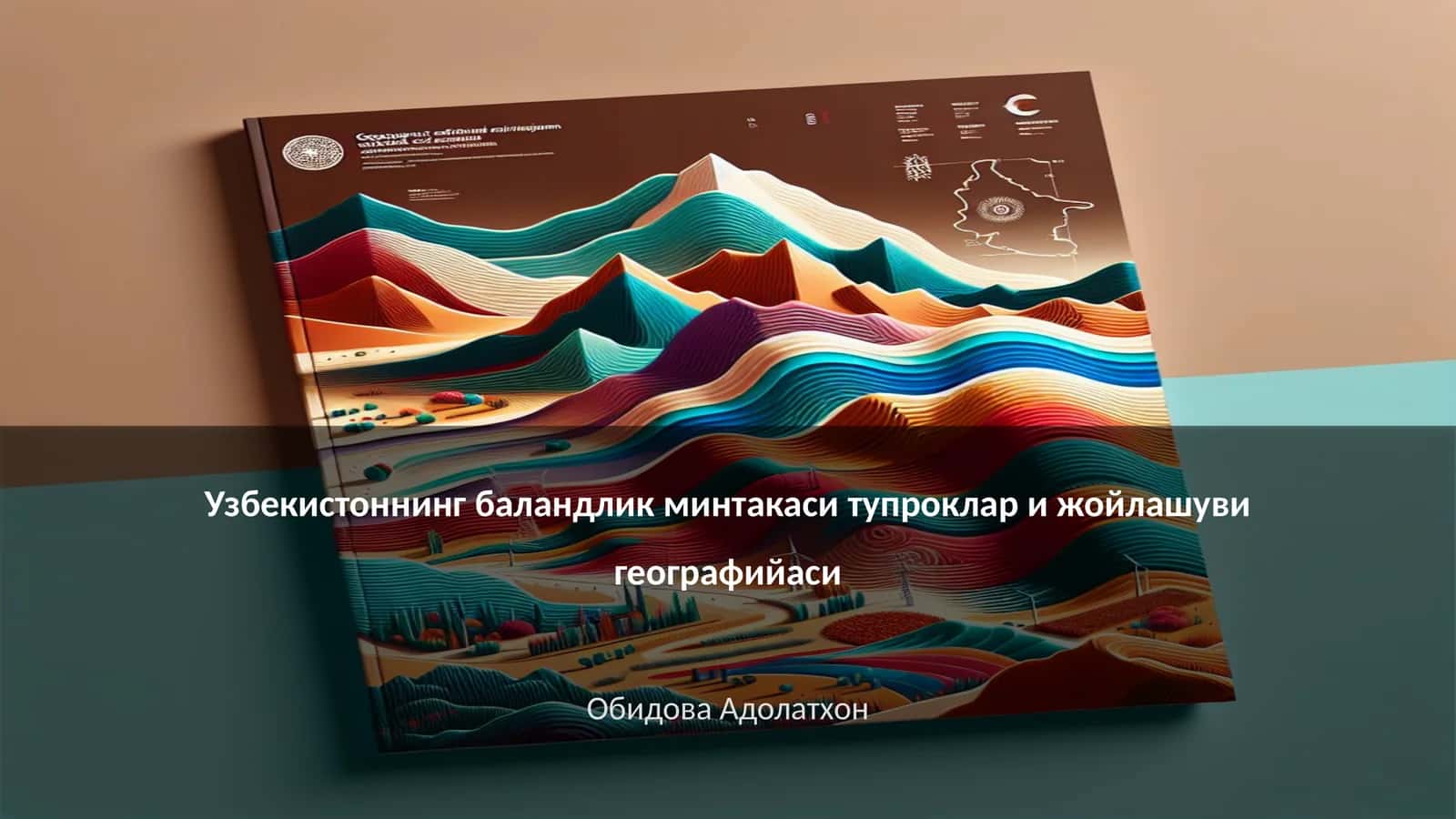 Узбекистоннинг баландлик минтакаси тупроклар и жойлашуви географийаси 1