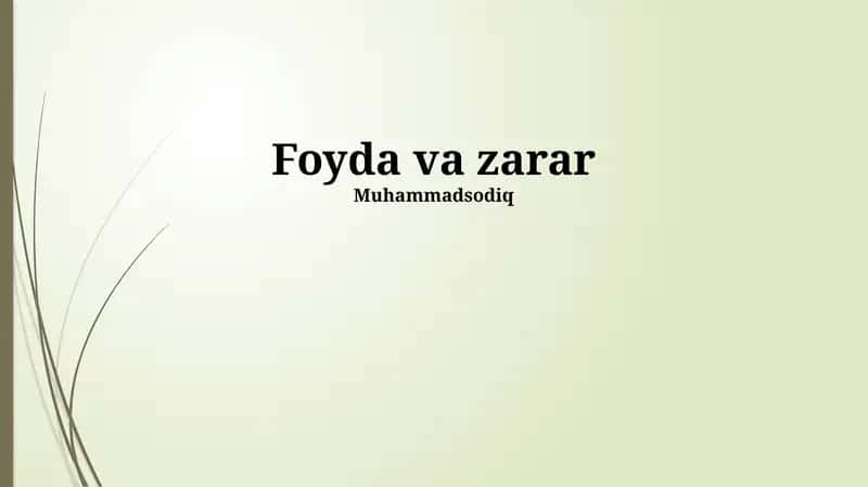 Xavfsizlik 1
