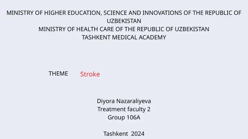 Stroke 1