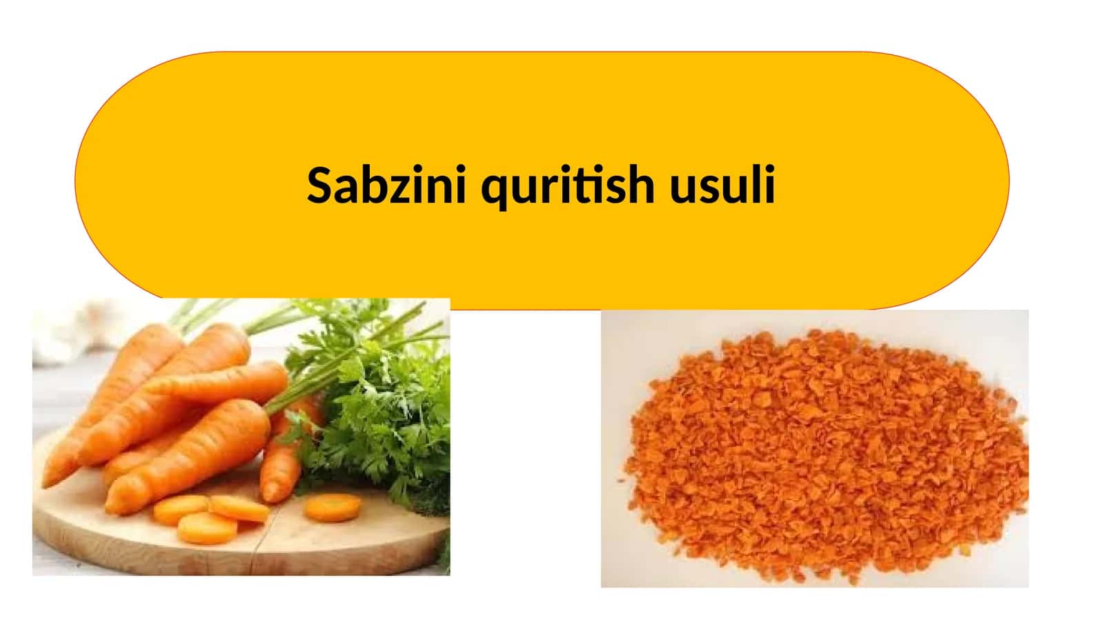 Sabzini quritish usuli 1