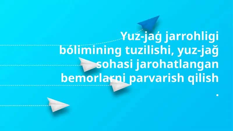 Maksillofasial jarohatlar 1