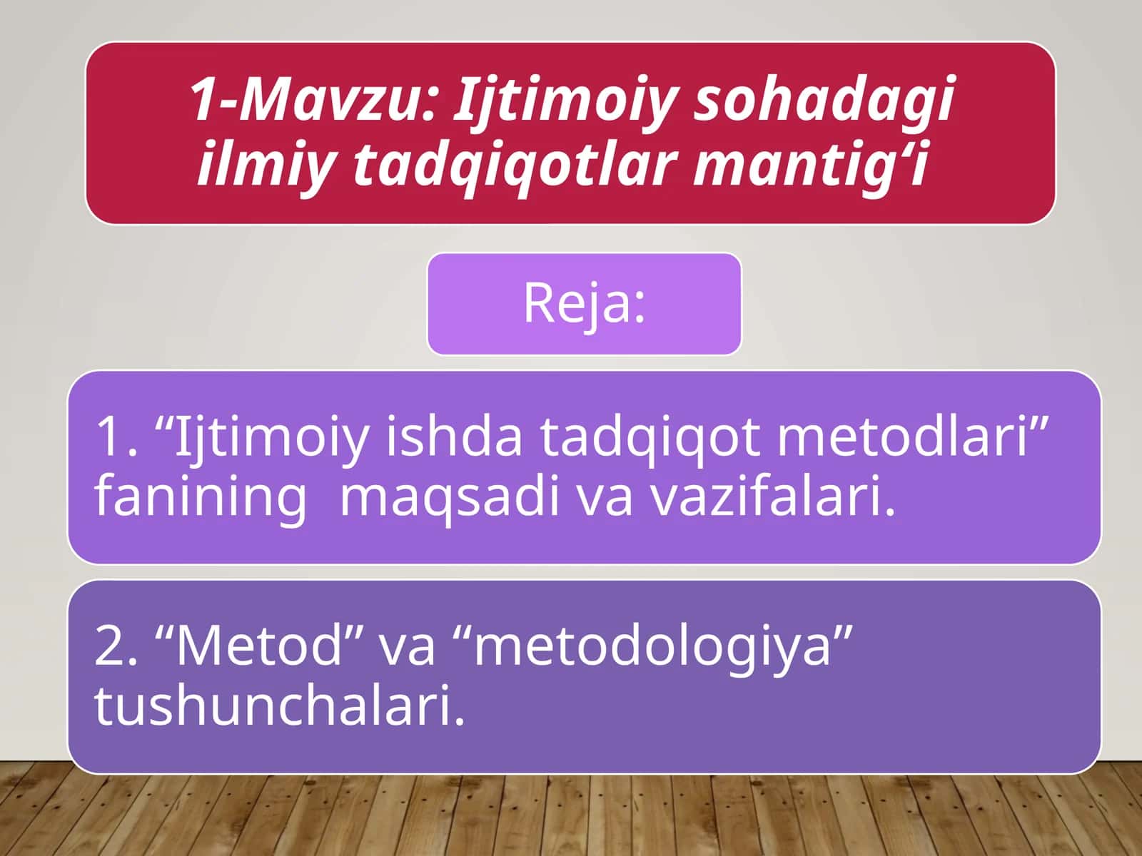 Ijtimoiy ishda tadqiqot metodlari 1
