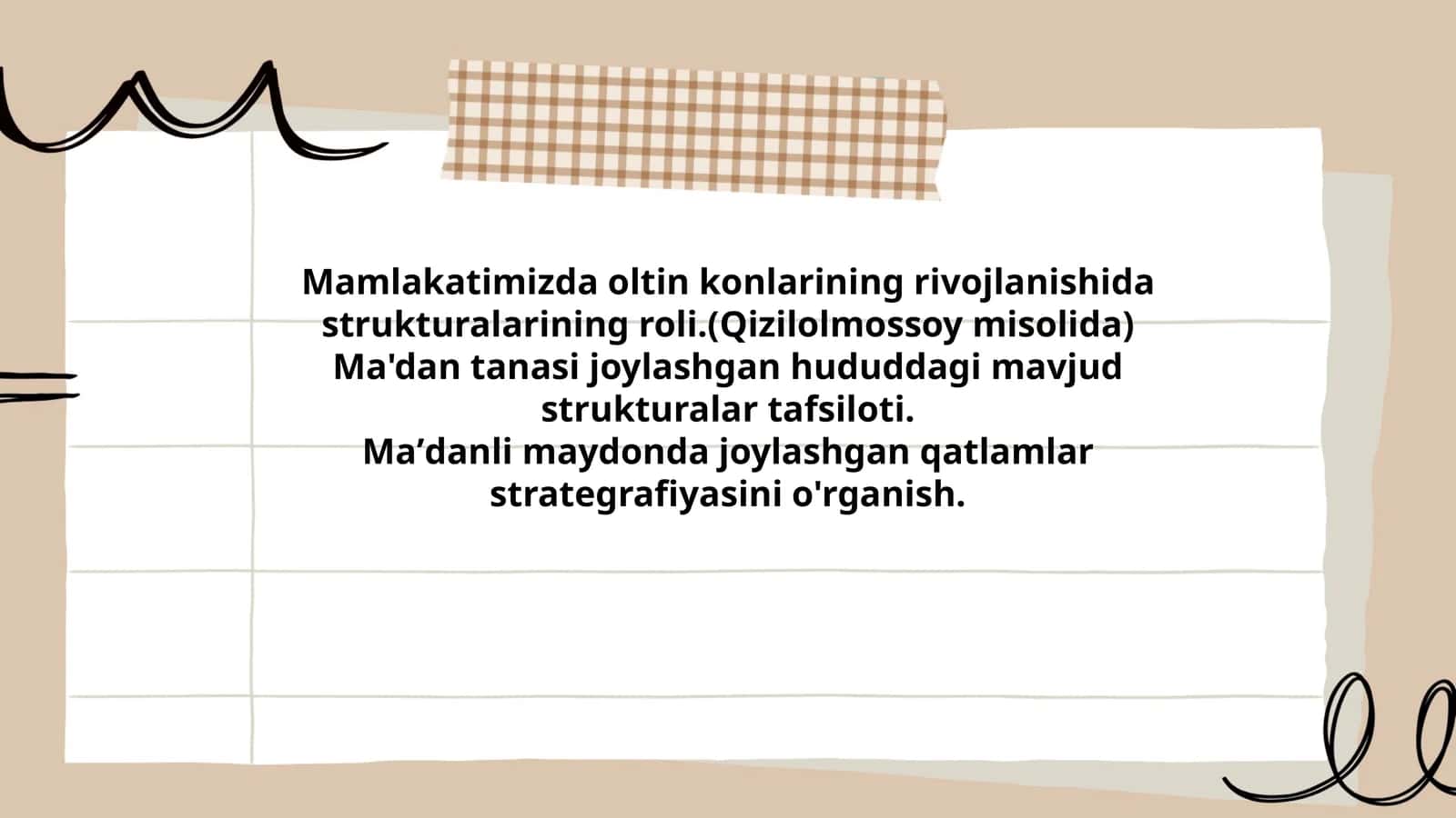 Oltin Konlarining Rivojlanishida Strukturalarining Roli 1