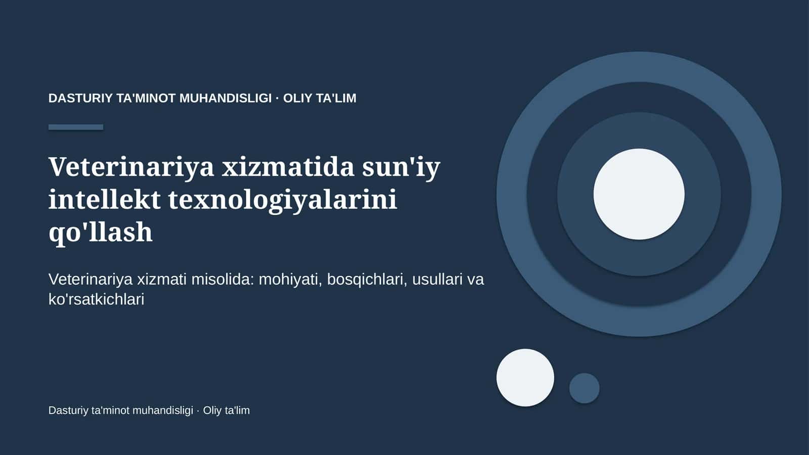 veterinariya xizmatida sun'iy intellekt texnologiyalarini qo'llash 3802 1