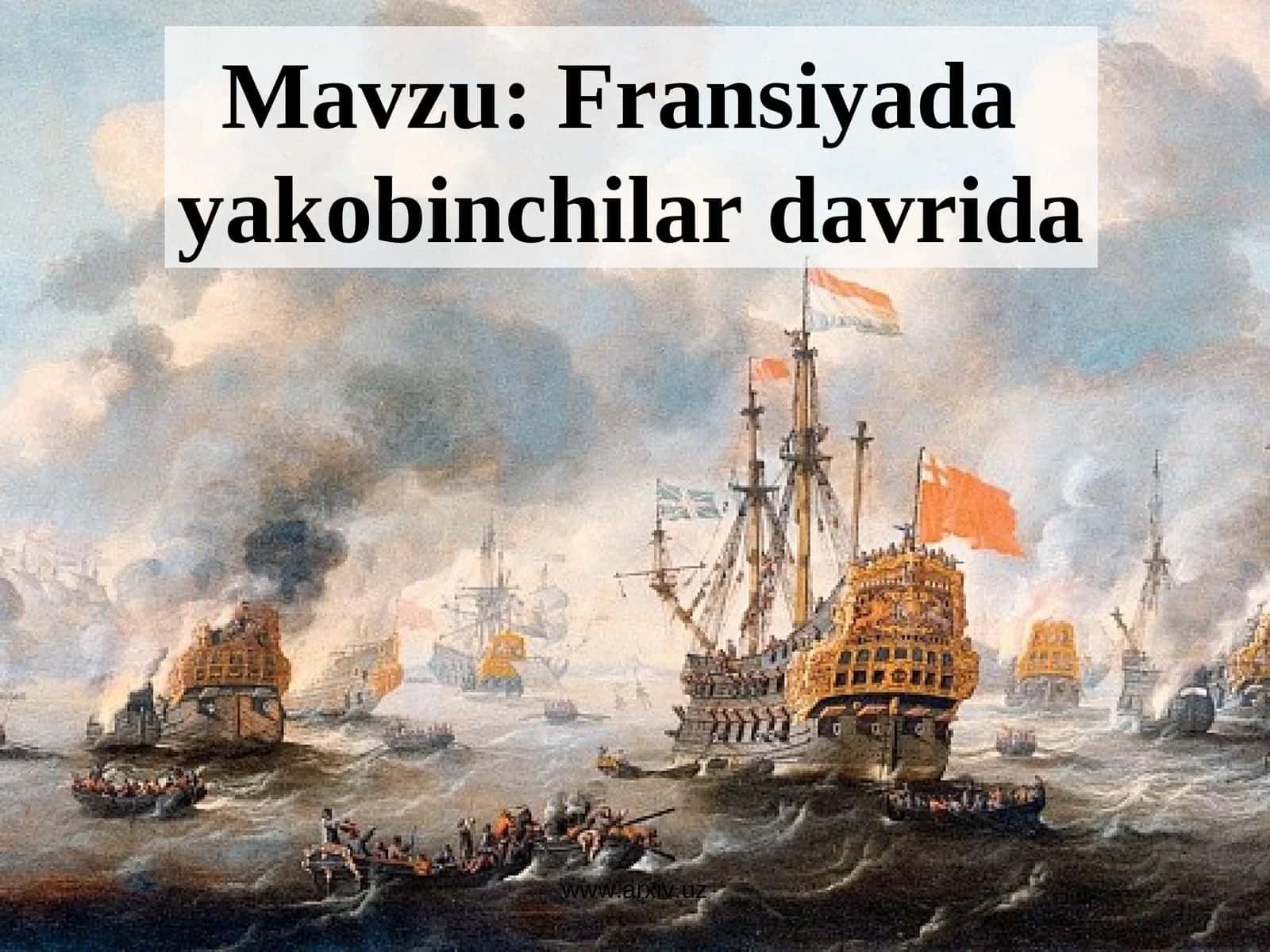 Fransiyada  yakobinchilar davrida 1
