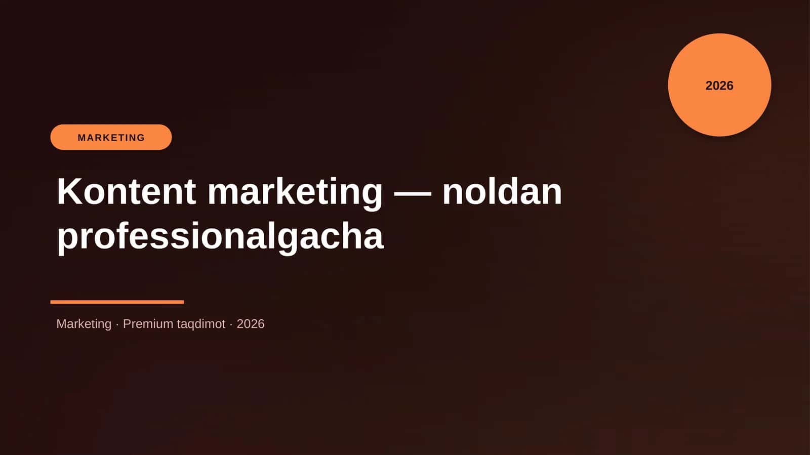 Kontent marketing — noldan professionalgacha 1